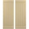 Ekena Millwork Americraft 6-Board Exterior Wood Joined Board-n-Batten Shutters w/ End Batten, ARW103BB621X77NTH, PR ARW103BB621X77NTH - alternate 1